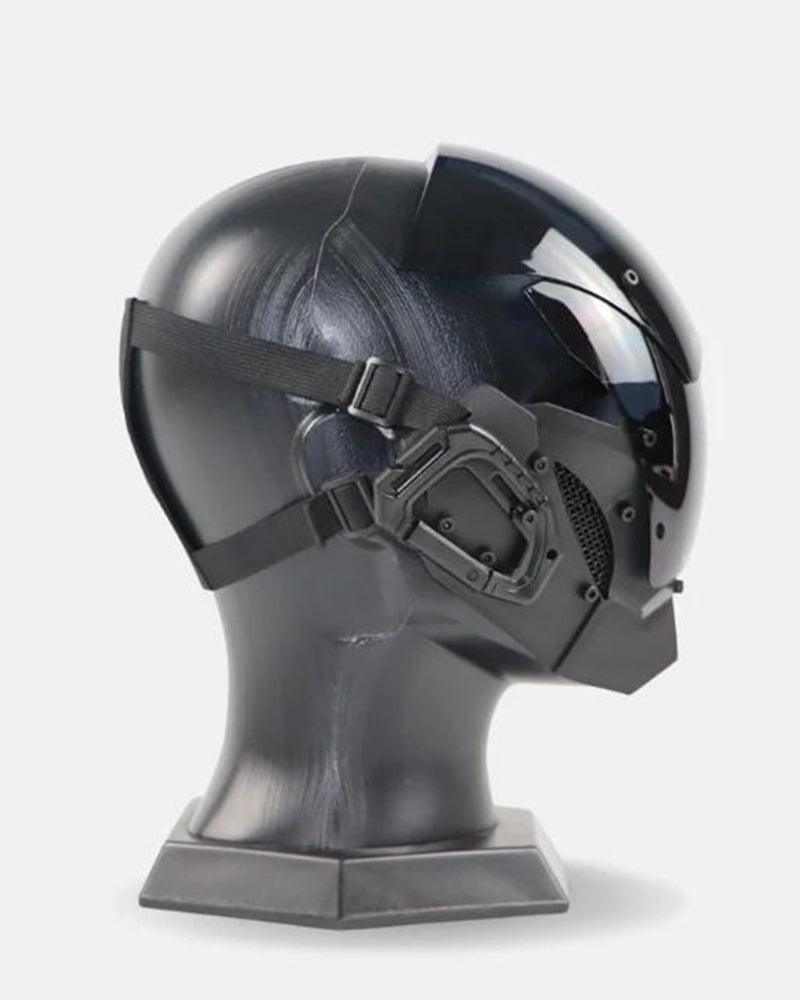 Futuristic Cyberpunk Helmet Mask