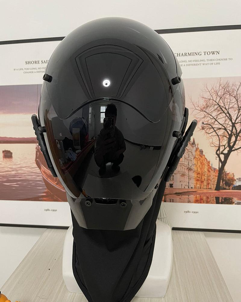 Futuristic Cyberpunk Helmet Mask
