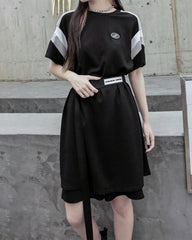 Belt T-Shirt Dress