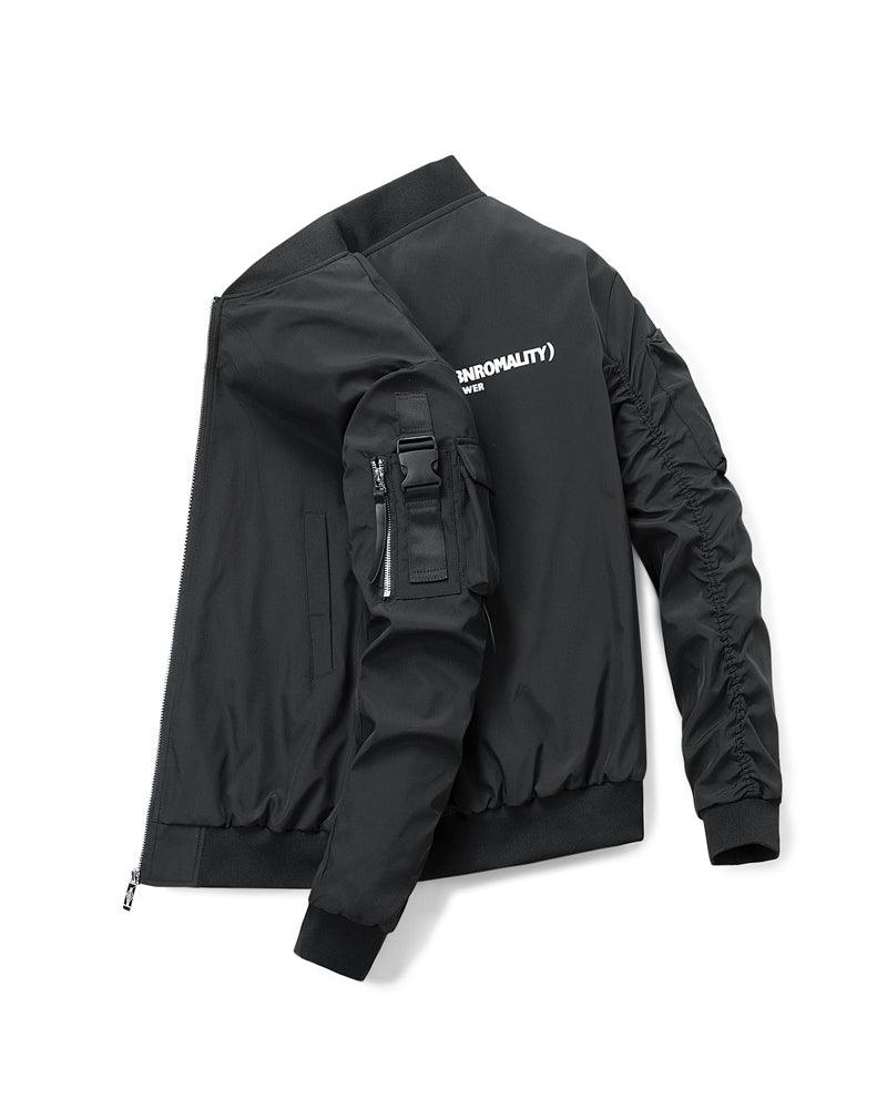 Black Bomber Jacket