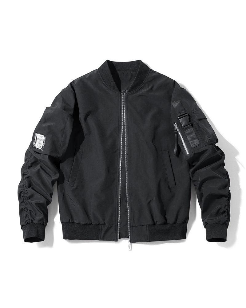 Black Bomber Jacket