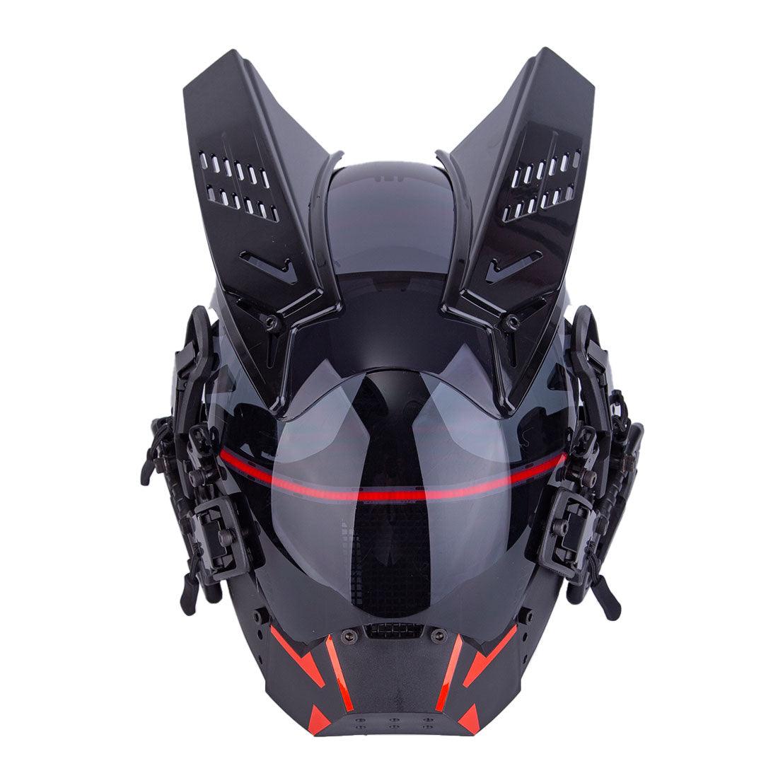 Future Warrior Cyberpunk LED Helmet Mask (LEDs available in 7 colors)