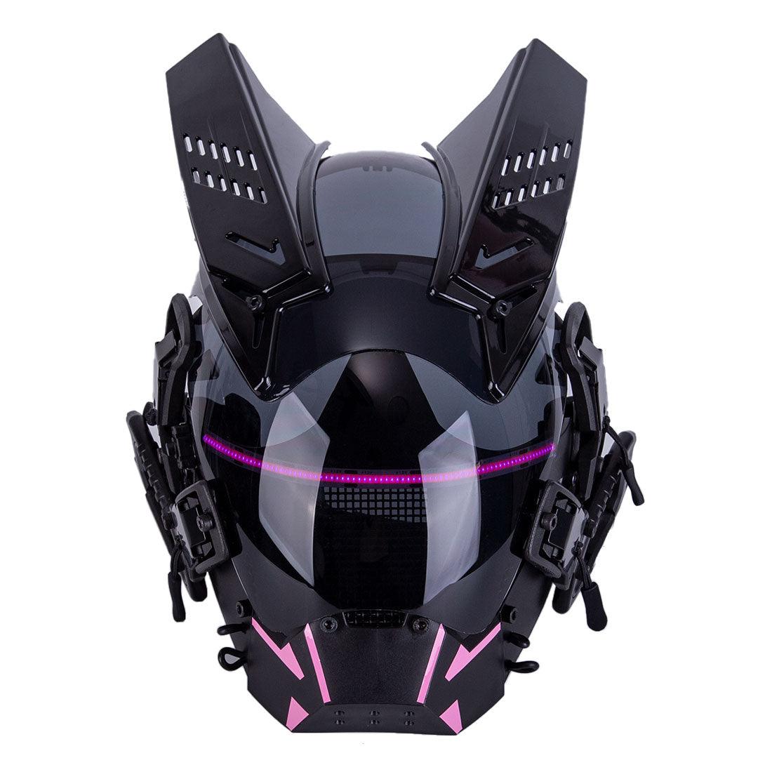 Future Warrior Cyberpunk LED Helmet Mask (LEDs available in 7 colors)