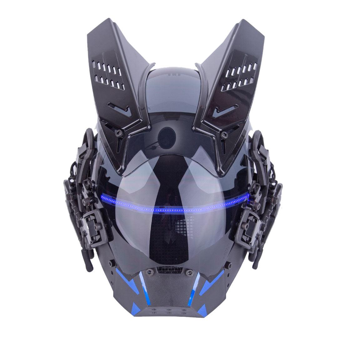 Future Warrior Cyberpunk LED Helmet Mask (LEDs available in 7 colors)
