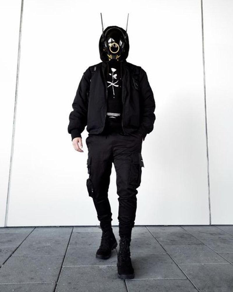 Metaverse Shock Futuristic LED Cyberpunk Helmet Mask