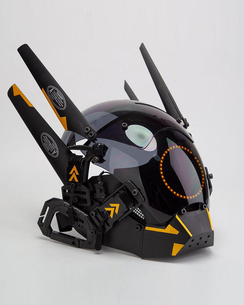 Metaverse Shock Futuristic LED Cyberpunk Helmet Mask