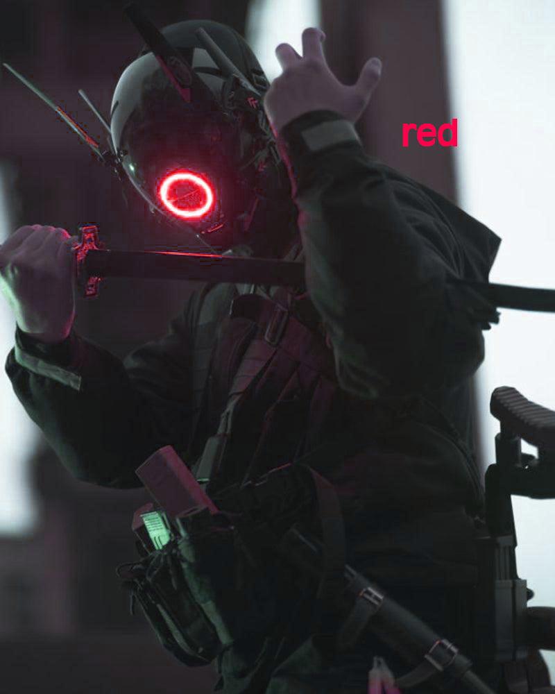 Metaverse Shock Futuristic LED Cyberpunk Helmet Mask