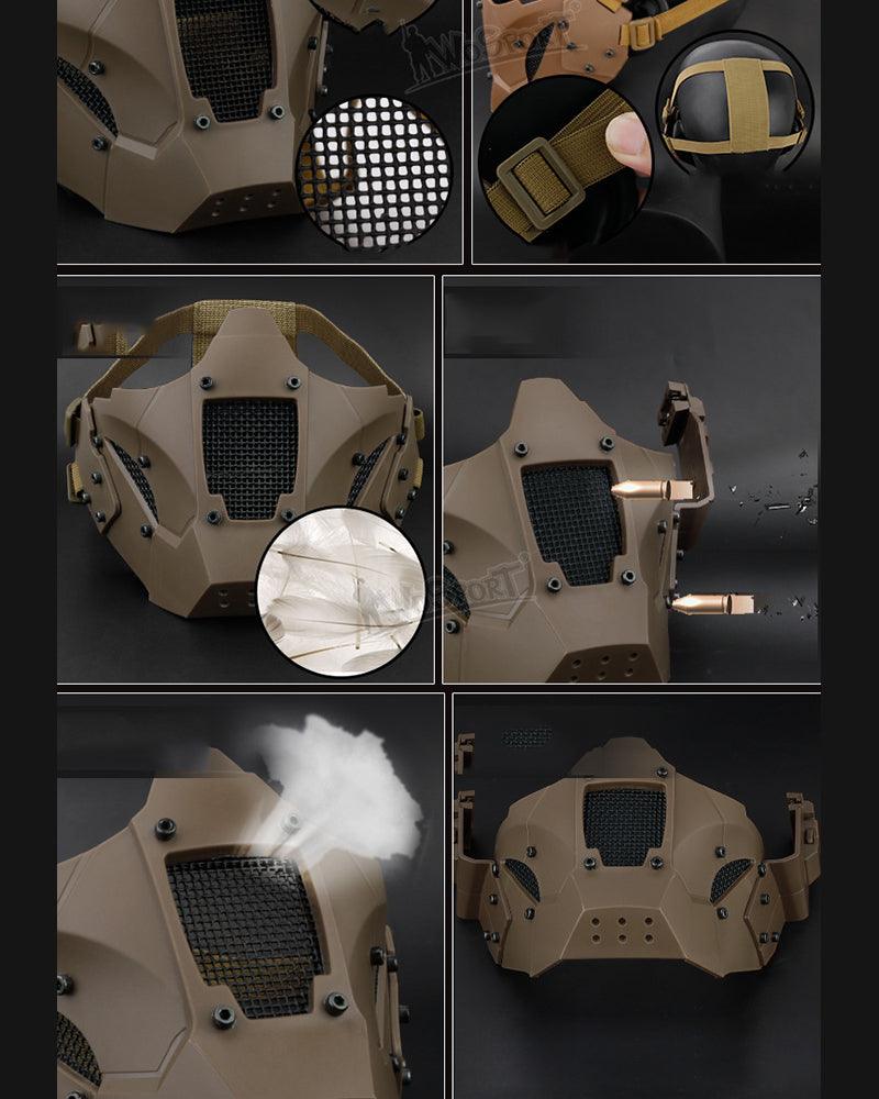 Outdoor Tactical Half Face Mask