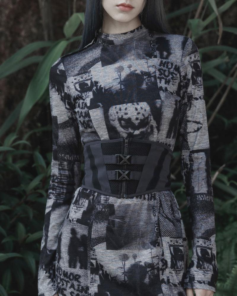 Never Ending Energy Buckle Corset Top