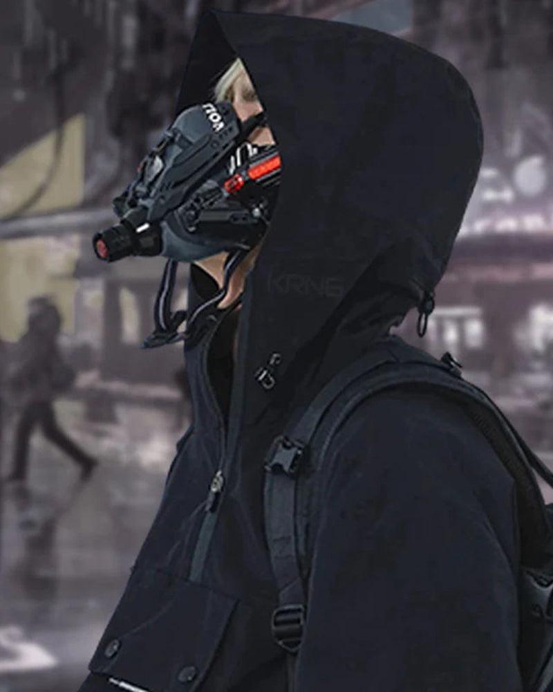Never Enough Time Cyberpunk Cosplay Mask