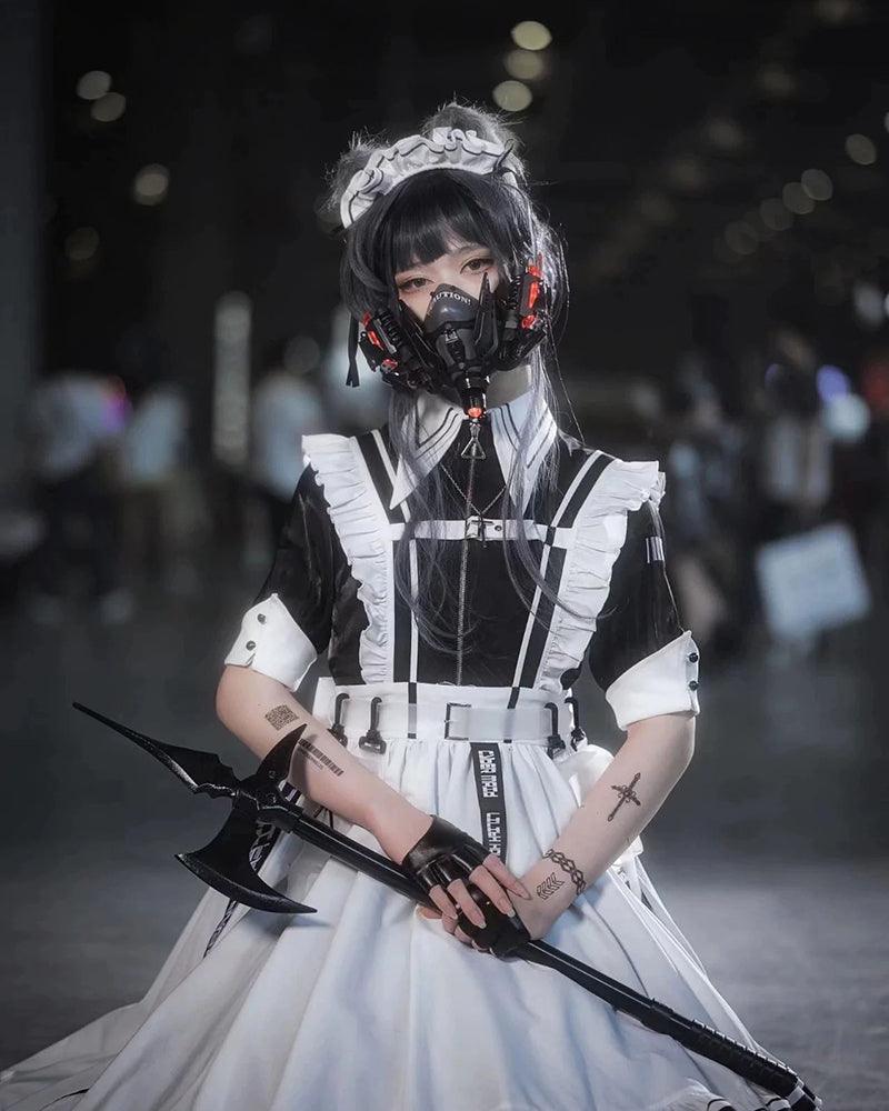 Never Enough Time Cyberpunk Cosplay Mask