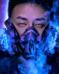 Never Enough Time Cyberpunk Cosplay Mask