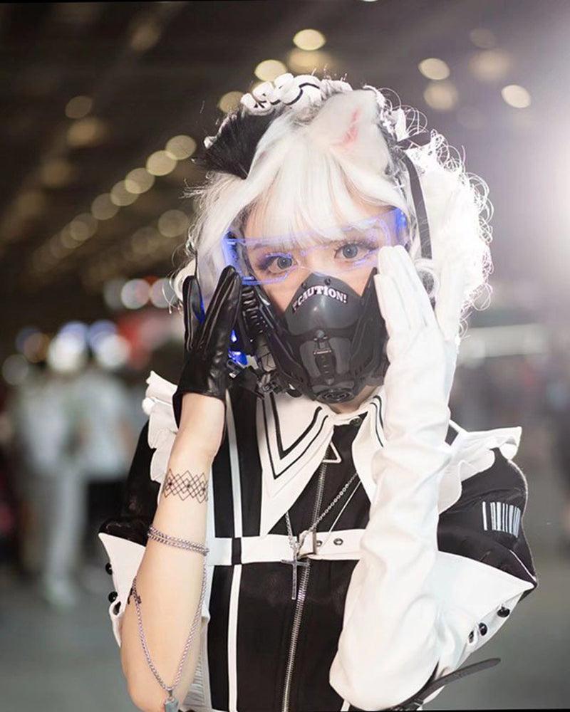Never Enough Time Cyberpunk Cosplay Mask
