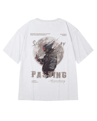 Oversize Streetwear Astronaut Graphic T-Shirt