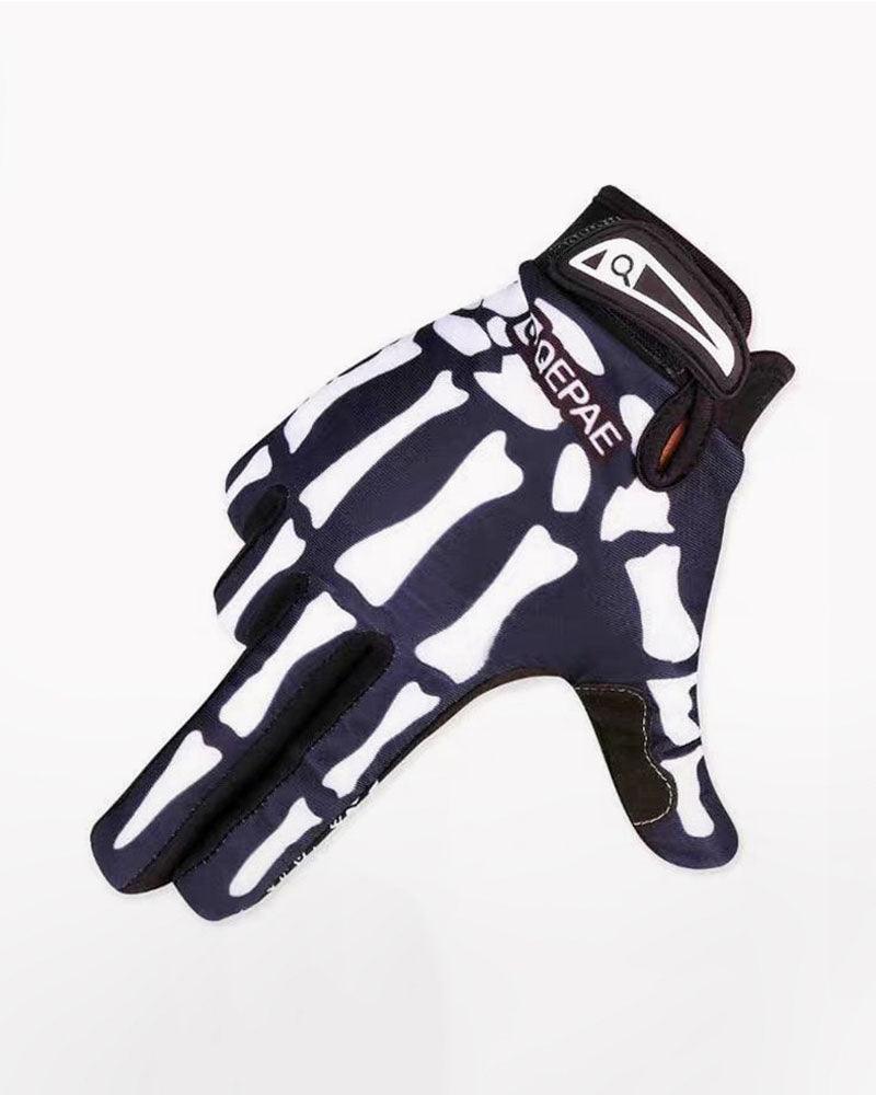 No Goodbyes Skull Gloves