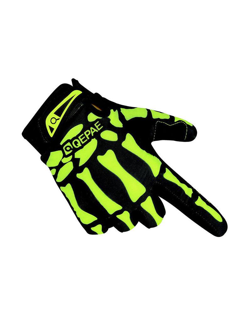 No Goodbyes Skull Gloves