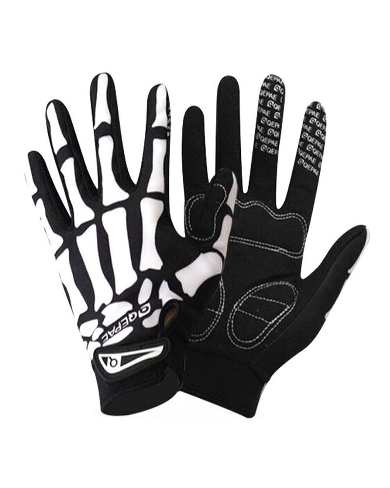 No Goodbyes Skull Gloves