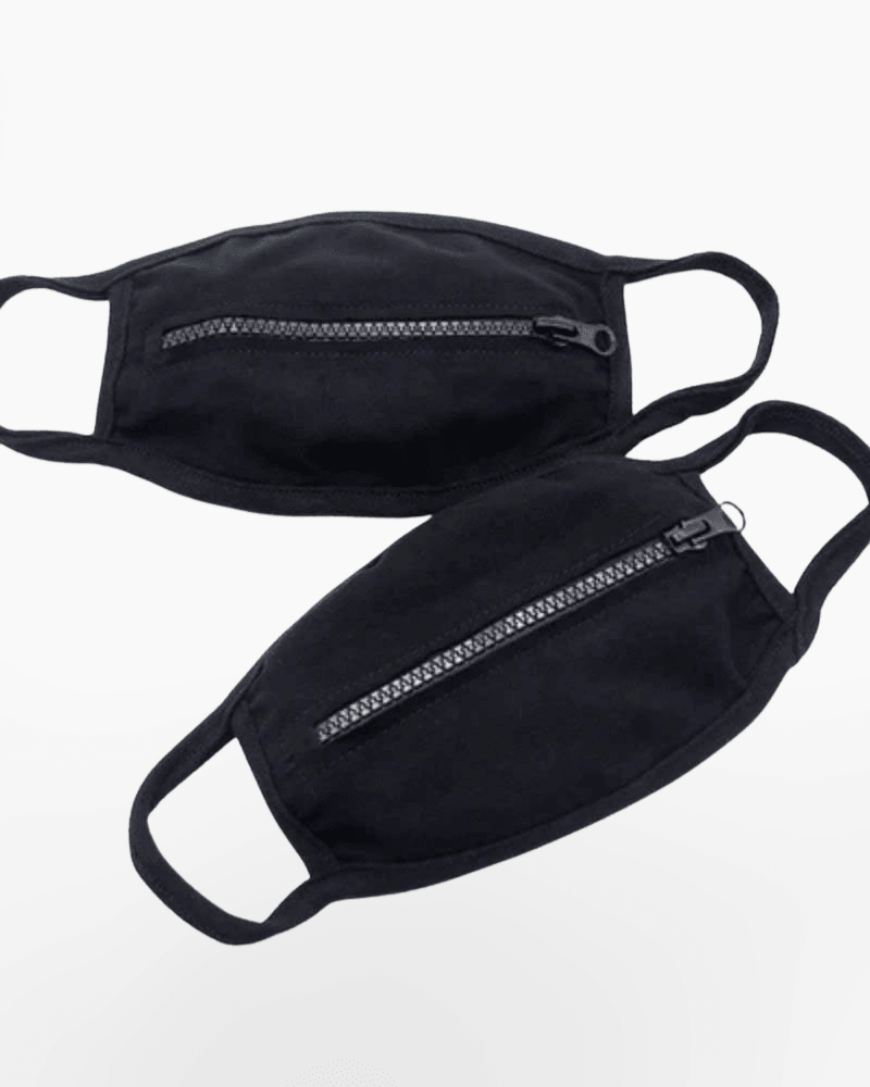 No Luckygrass Urban Zipper Mask