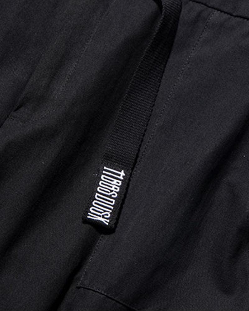 Street Style Cargo Black Pants