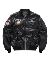 PU Bomber Jacket