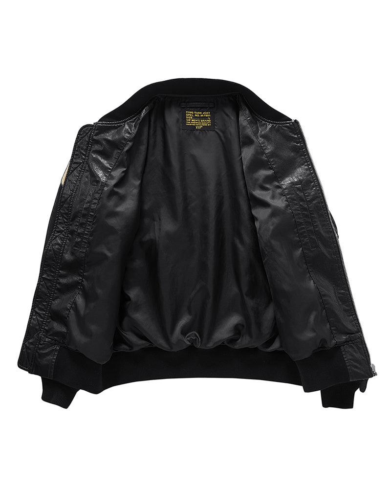 PU Bomber Jacket