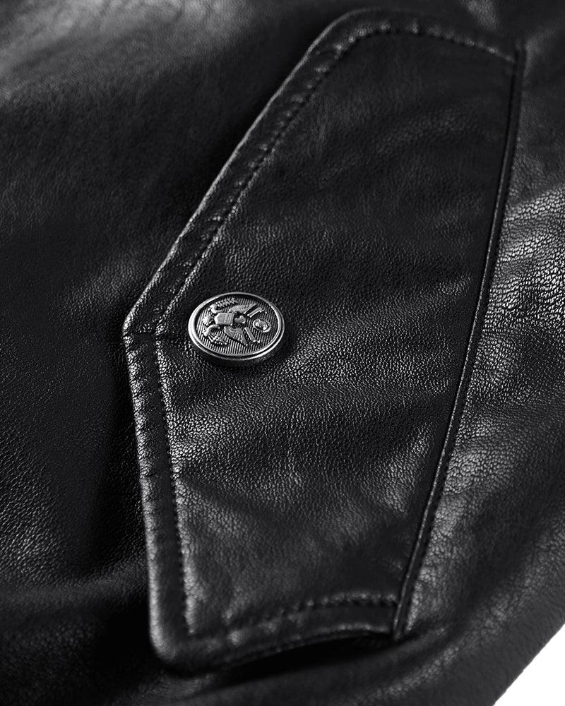 PU Bomber Jacket