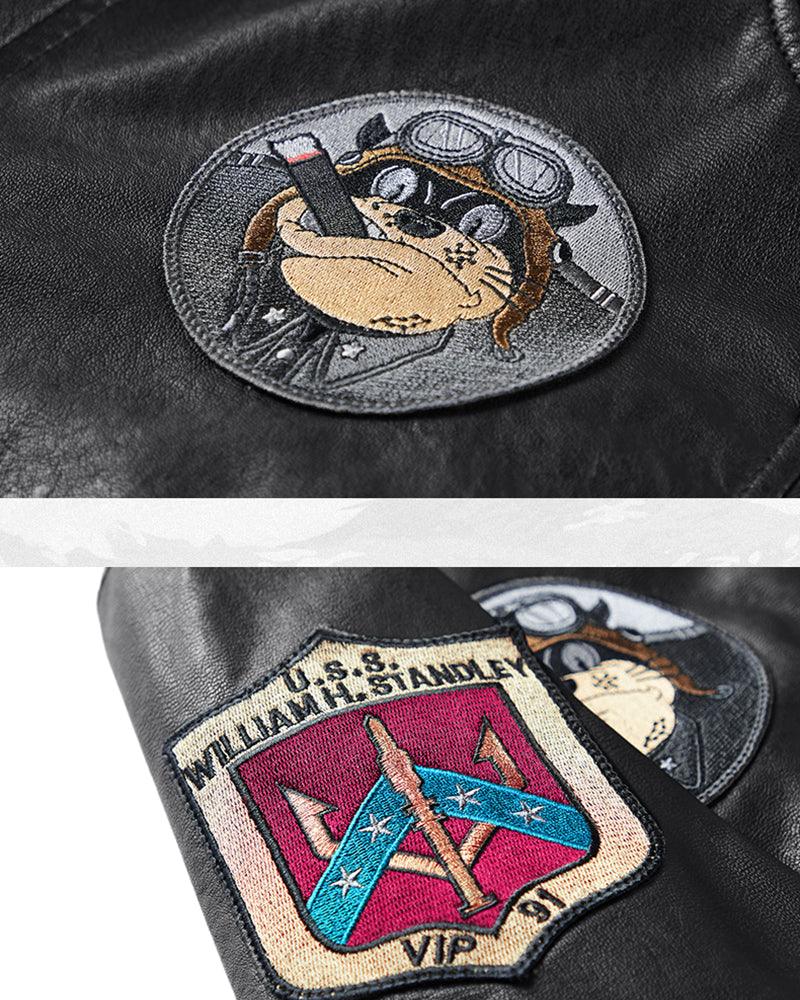 PU Bomber Jacket