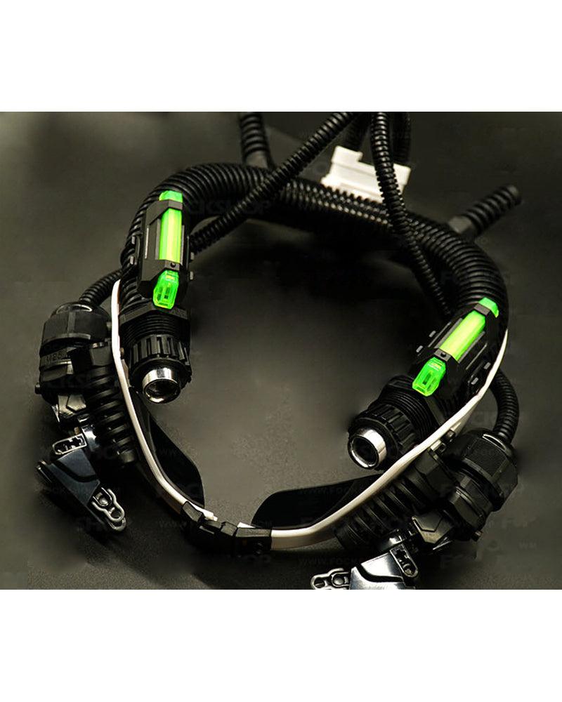Out of Space Cyberpunk Futuristic Necklace