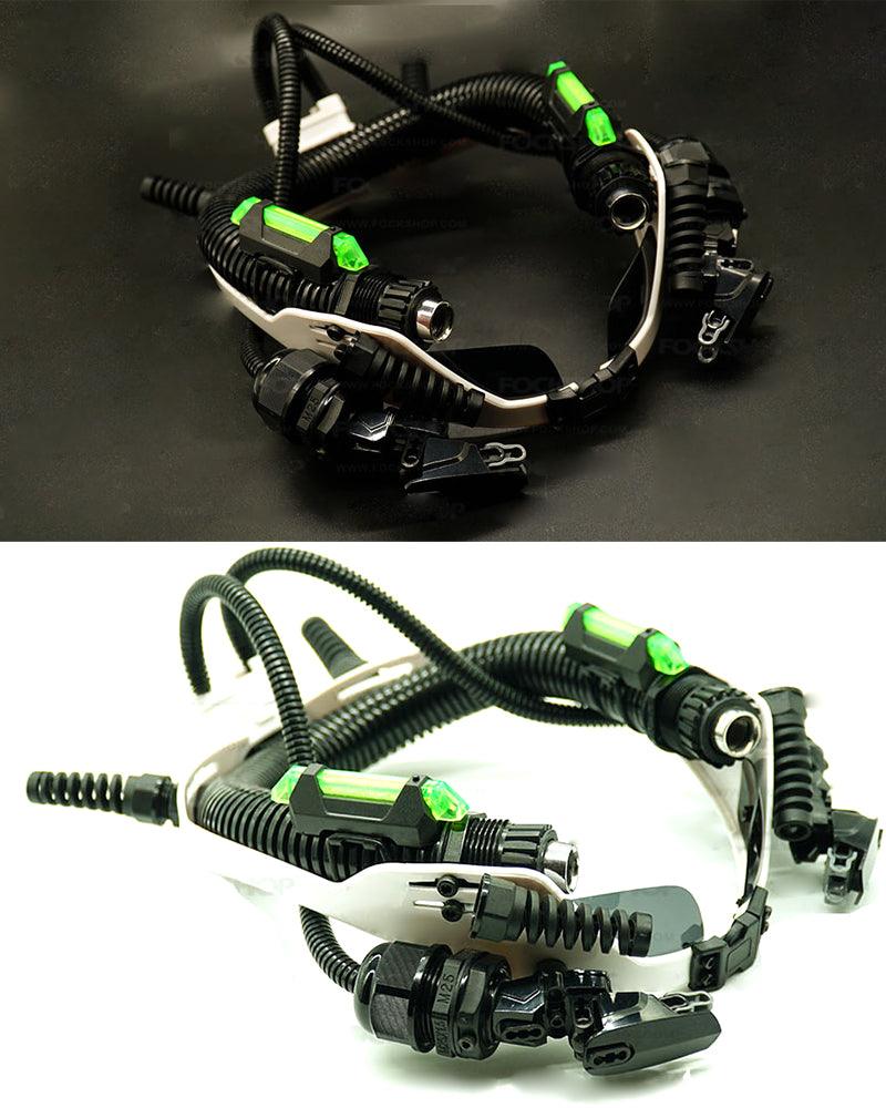 Out of Space Cyberpunk Futuristic Necklace