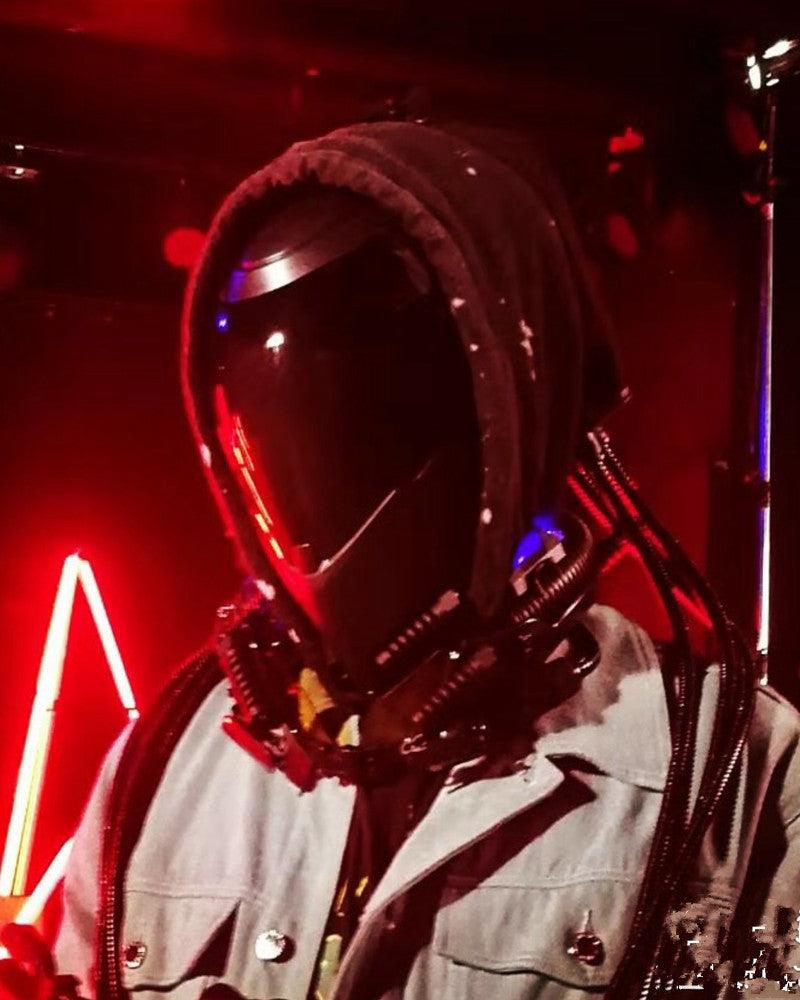 Out of Space Cyberpunk Futuristic Necklace