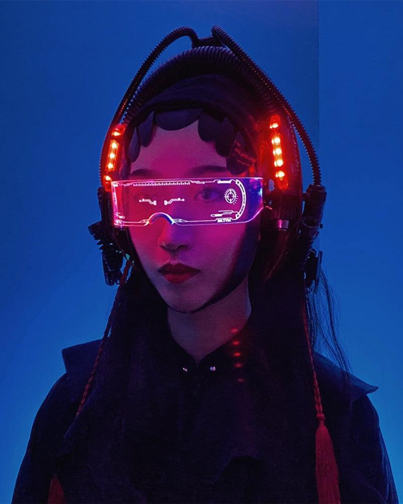 Out of Space Cyberpunk Futuristic Necklace