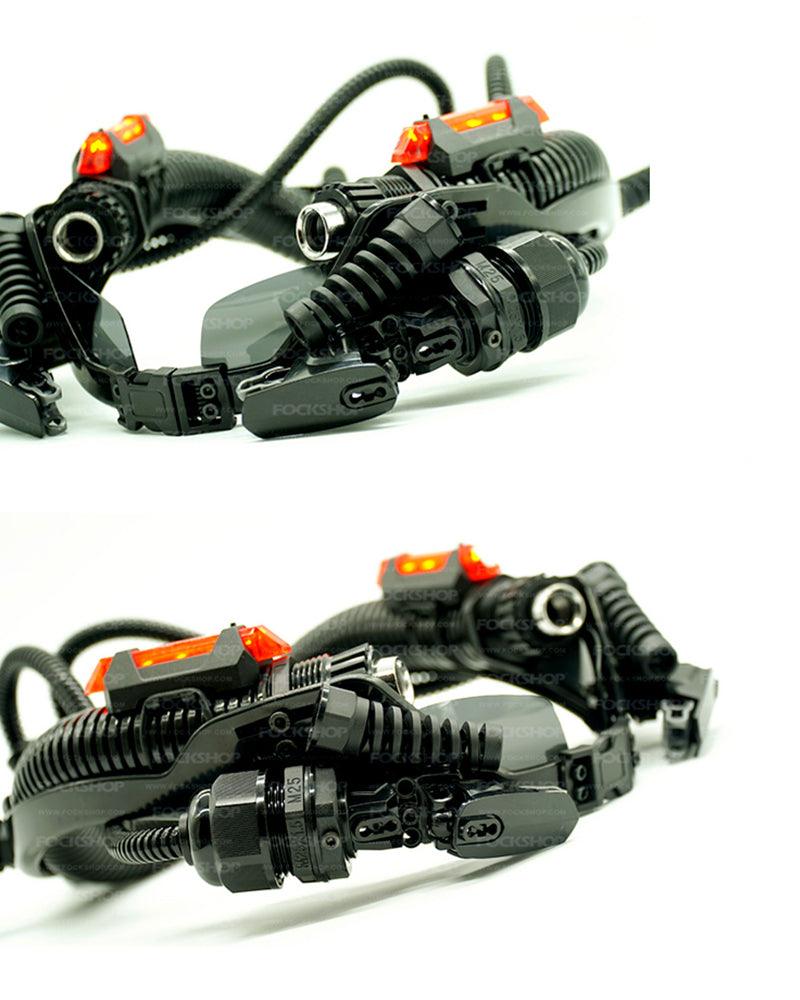 Out of Space Cyberpunk Futuristic Necklace