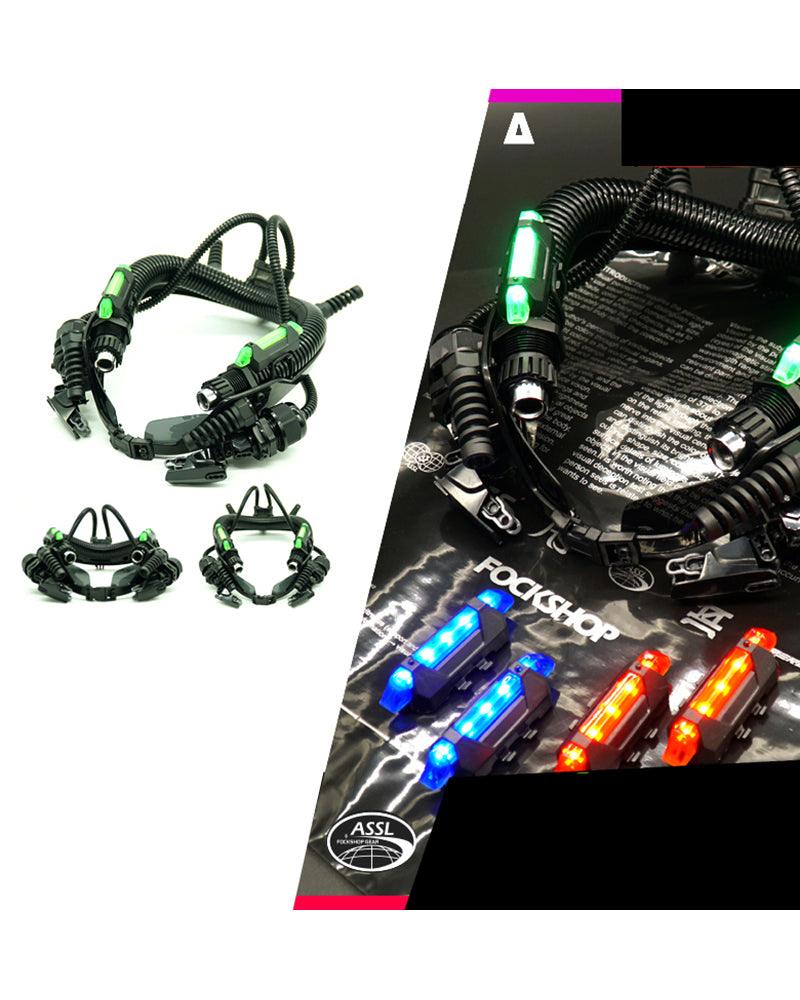 Out of Space Cyberpunk Futuristic Necklace