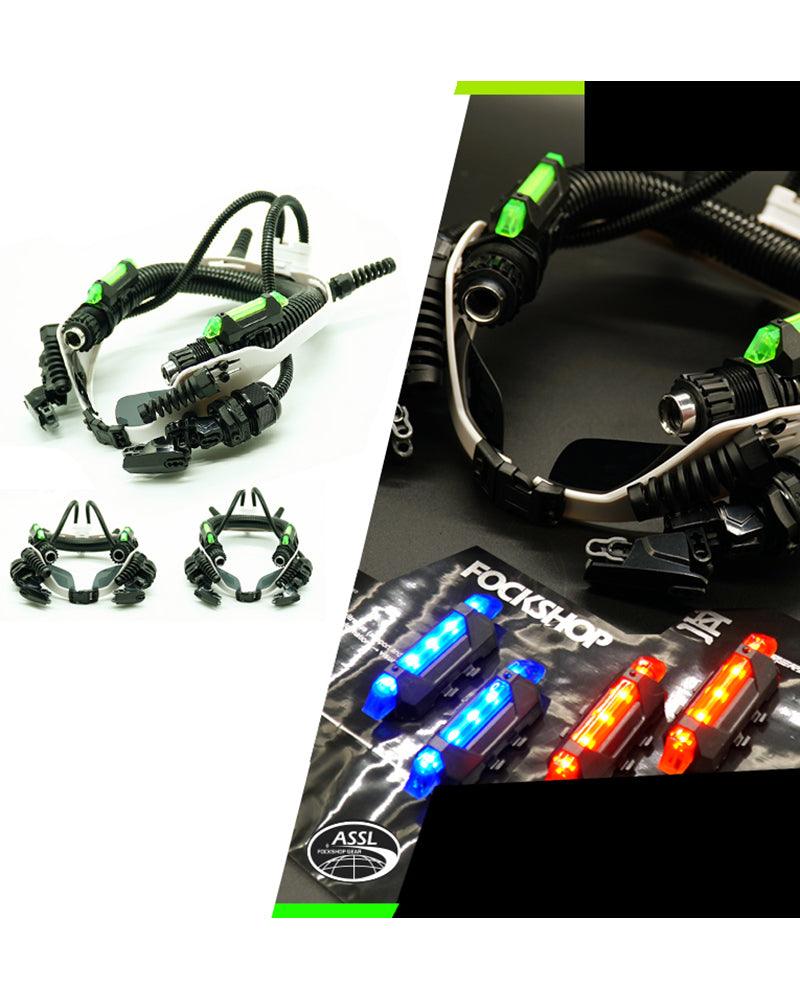 Out of Space Cyberpunk Futuristic Necklace