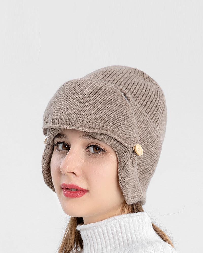 Pilot Knitted Ski Mask And Hat