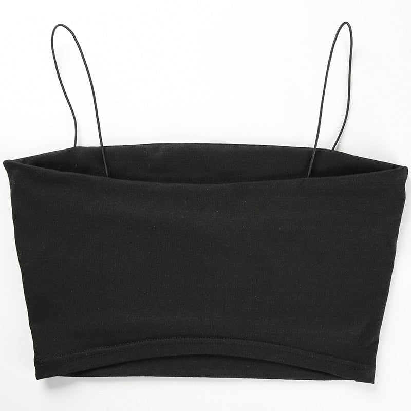 Streetwear Basic Crop Cami