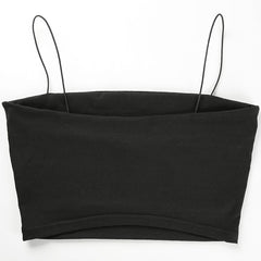 Streetwear Basic Crop Cami