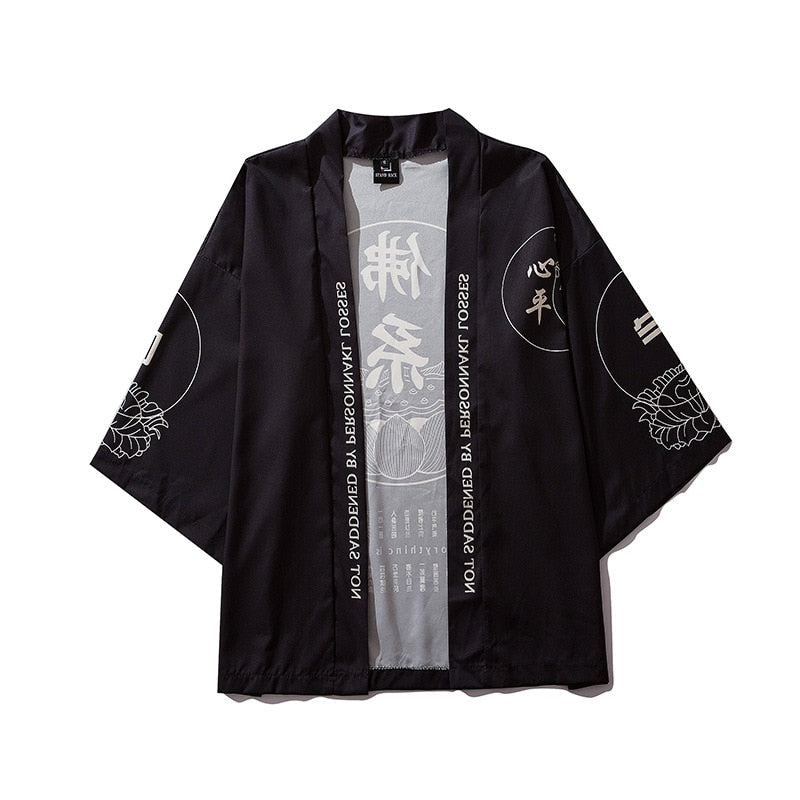 Japanese Black Kimono