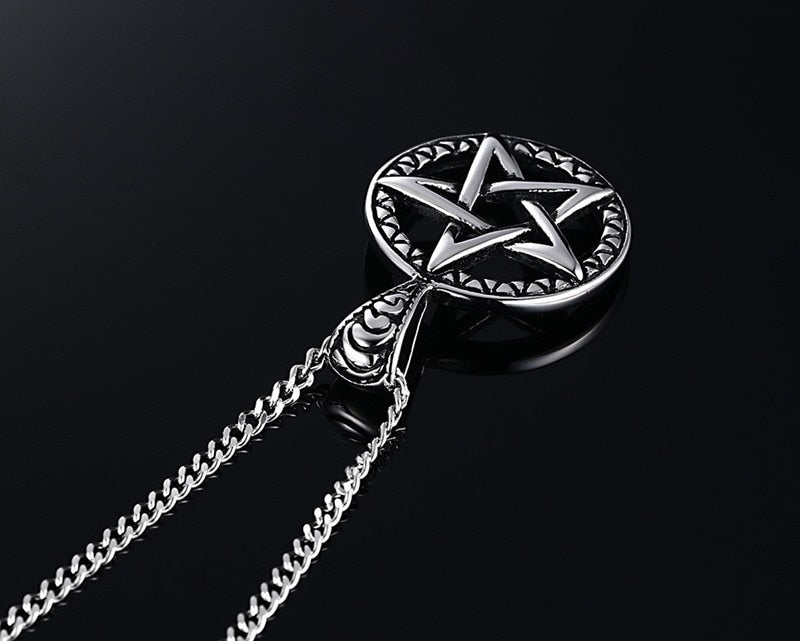Silver Star Necklace