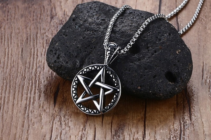 Silver Star Necklace