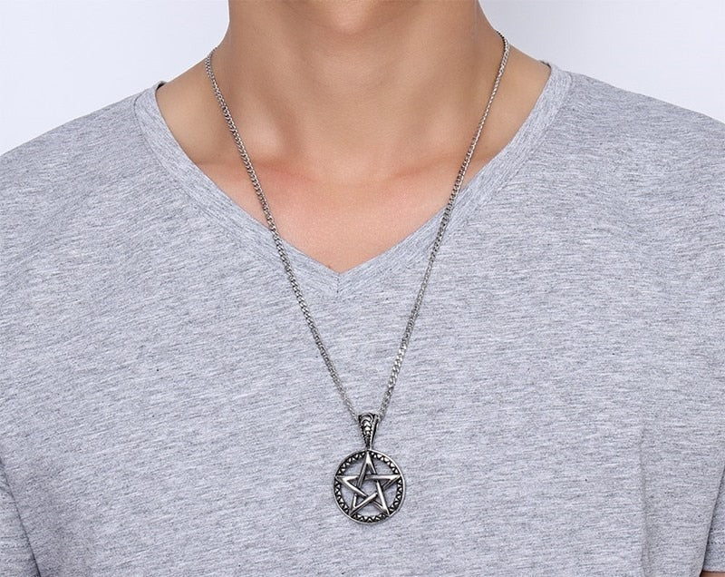 Silver Star Necklace