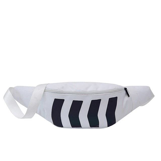 Reflective Techwear Waist Bag
