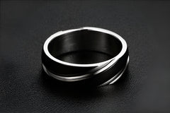 Twist Titanium Ring