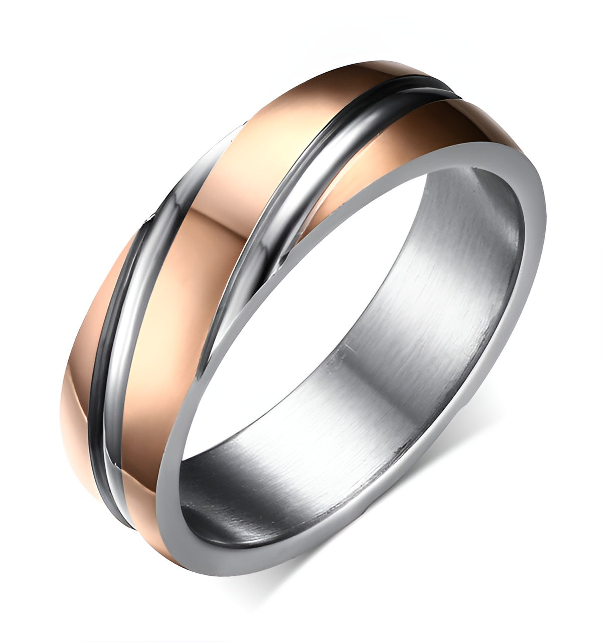 Twist Titanium Ring