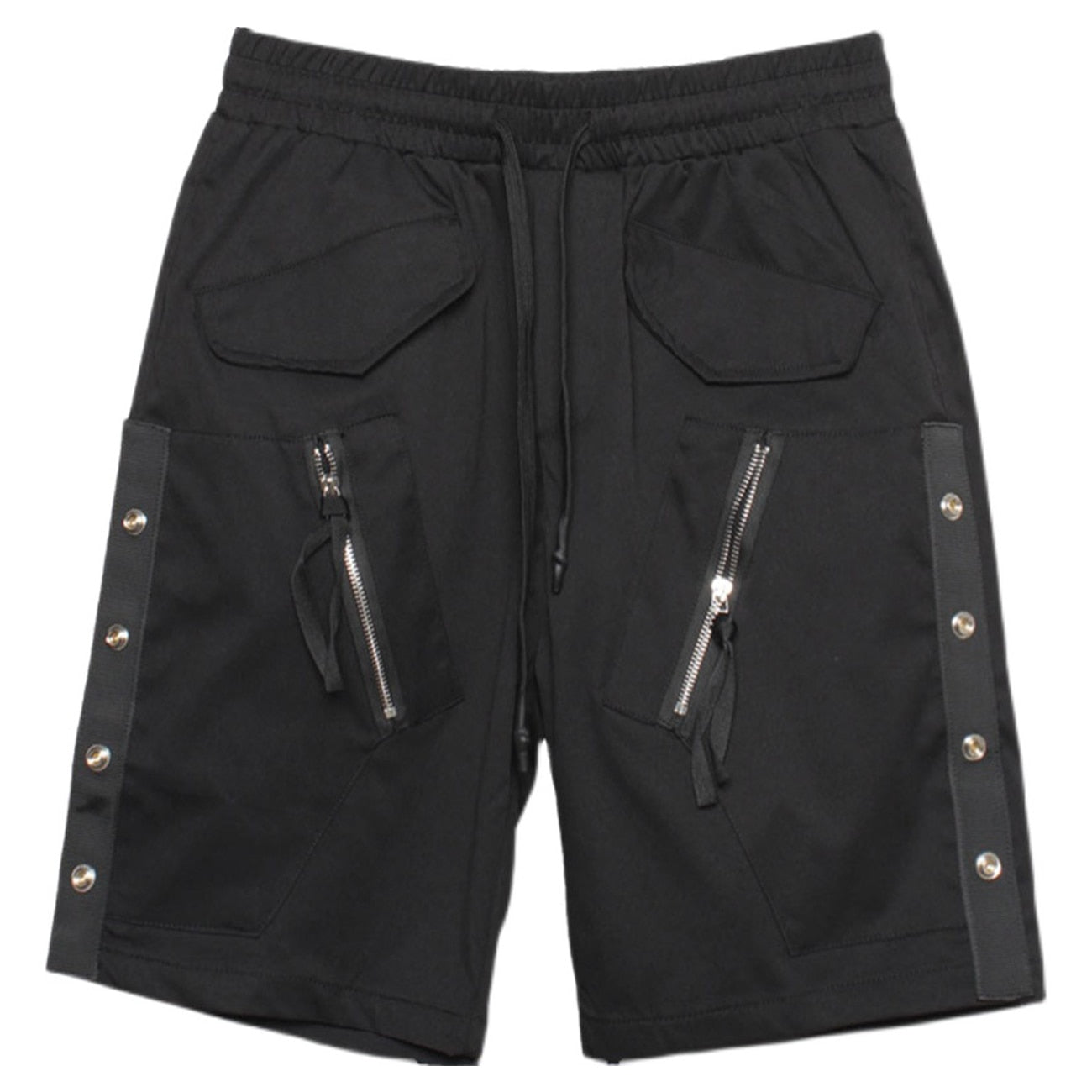 11 Bybbs Zipper Pocket Short Black