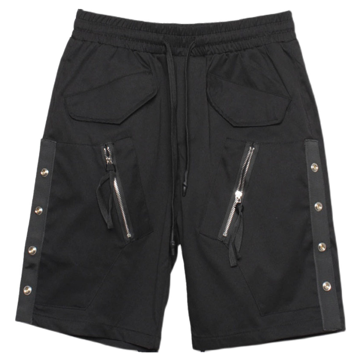 11 Bybbs Zipper Pocket Short Black