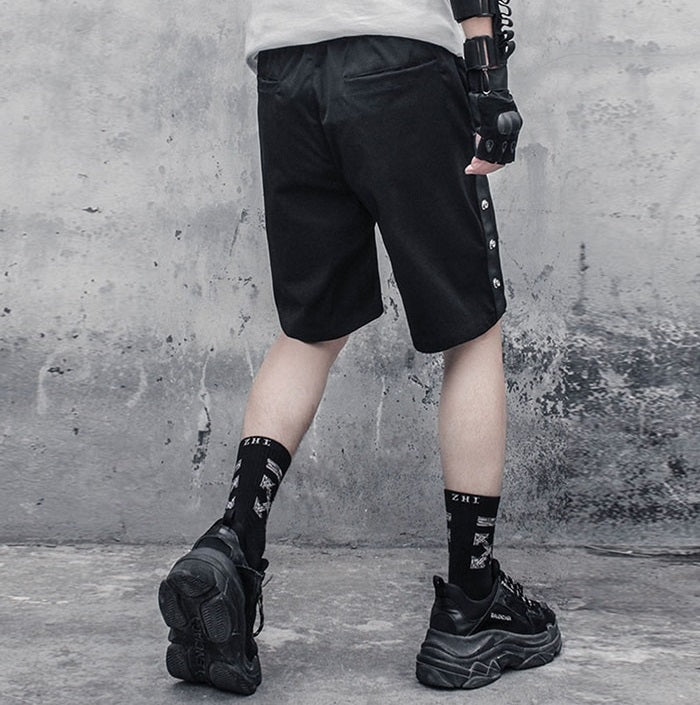 11 Bybbs Zipper Pocket Short Black