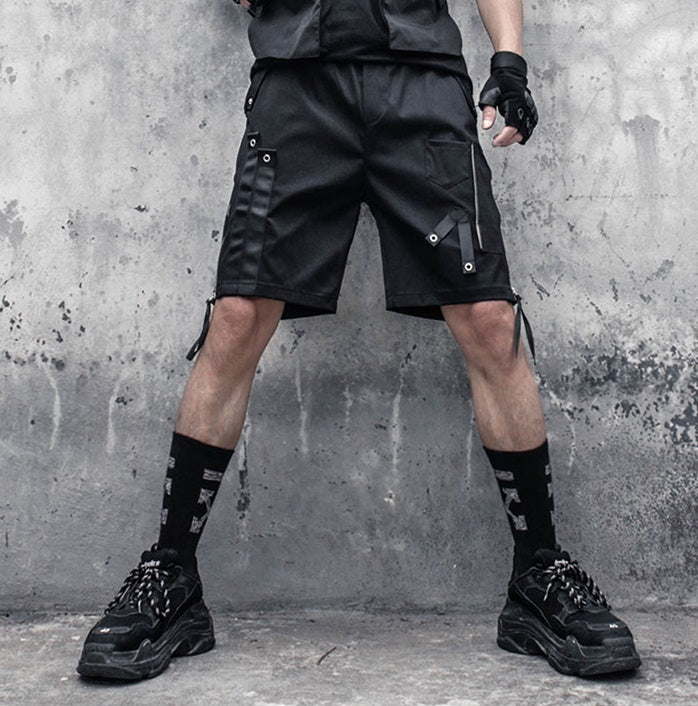 Zipper Techwear Summer Short