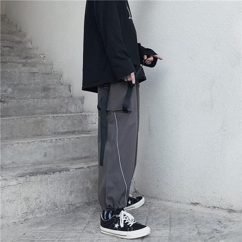 Women's Loose Pants With Buckle