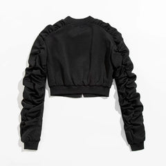 Techwear Short Zip Up Jacket Women's